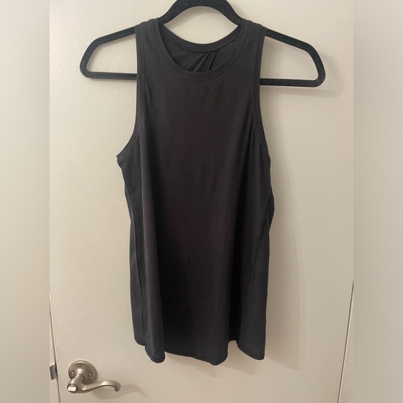 Lululemon Black Tie Back Tank - Picture 1 of 5